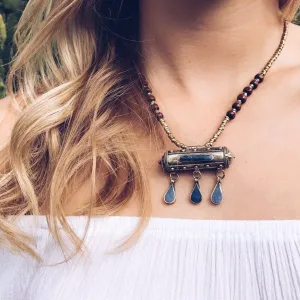 Kuchi amulet boho necklace