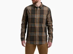 Kuhl Men's Fugitive Long Sleeve Flannel Shirt / Desert Night