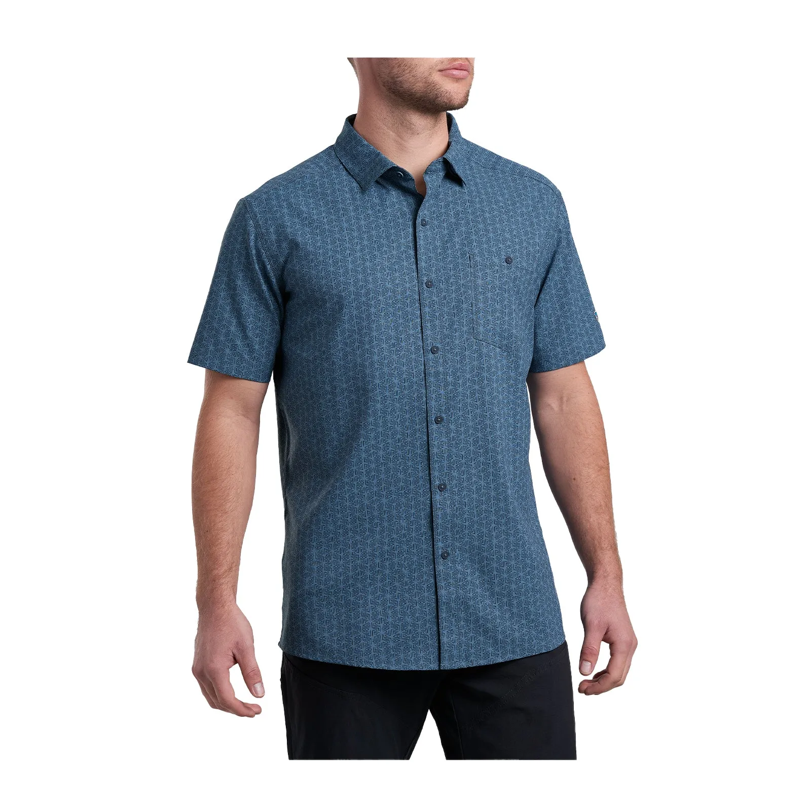 Kuhl Persuadr Short Sleeve Shirt (Men) - Mystic Harbor