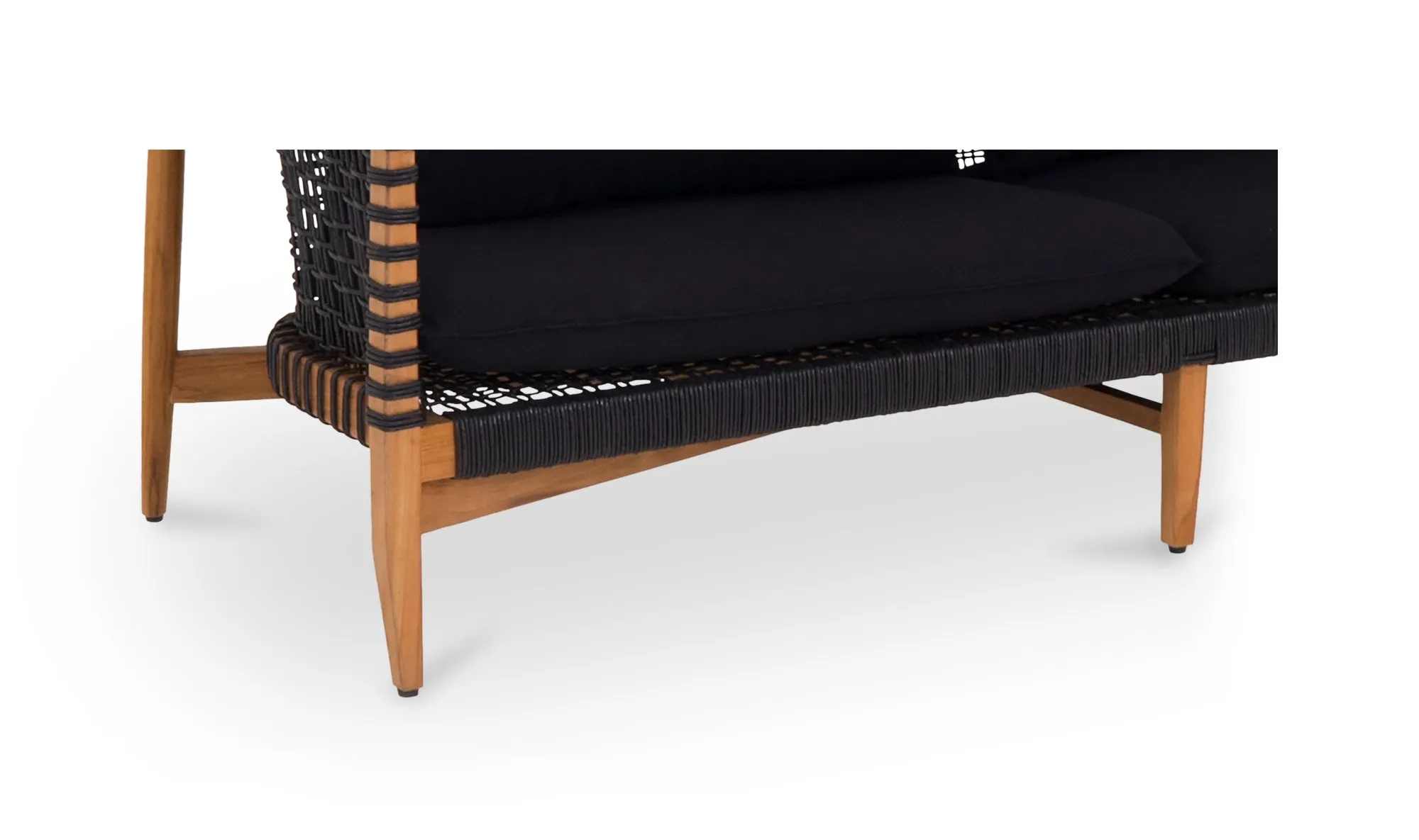 Kuna Outdoor Sofa | Black