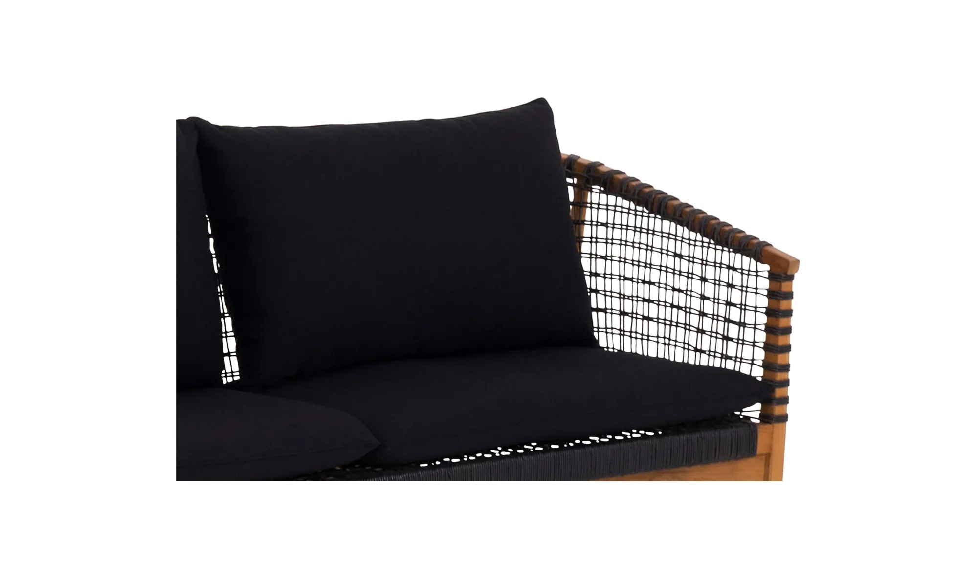 Kuna Outdoor Sofa | Black