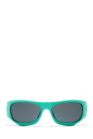 Kyata Oversized Sunglasses - Blue