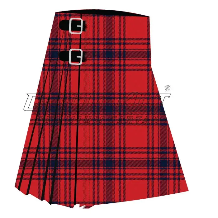 Kyle Blue Modern Premium Tartan Kilt