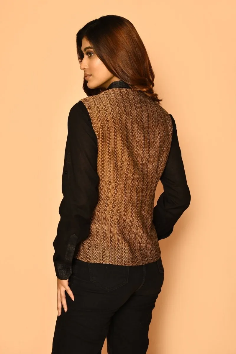 Kyra Handloom Womens Cotton Jacket