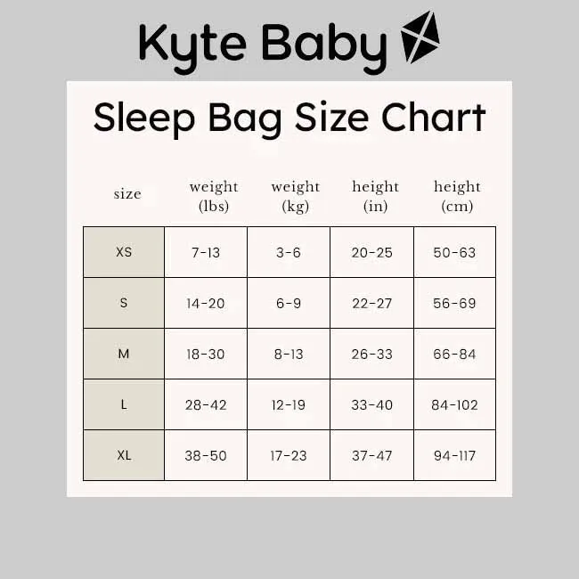 Kyte Baby 1.0 Tog Printed Sleep Bag in Pirate