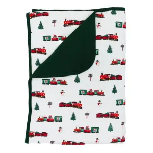 Kyte Baby 1.0 Tog Printed Toddler Blanket in Holiday Train