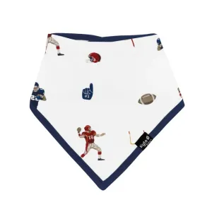 Kyte Baby Printed Bib in Football