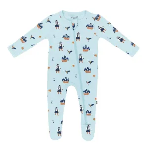 Kyte Baby Printed Zippered Footie in Pirate