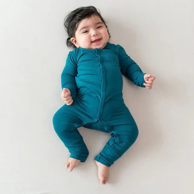 Kyte Baby Snap Romper in Loch