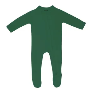 Kyte Baby - Zipper Footie - Forest