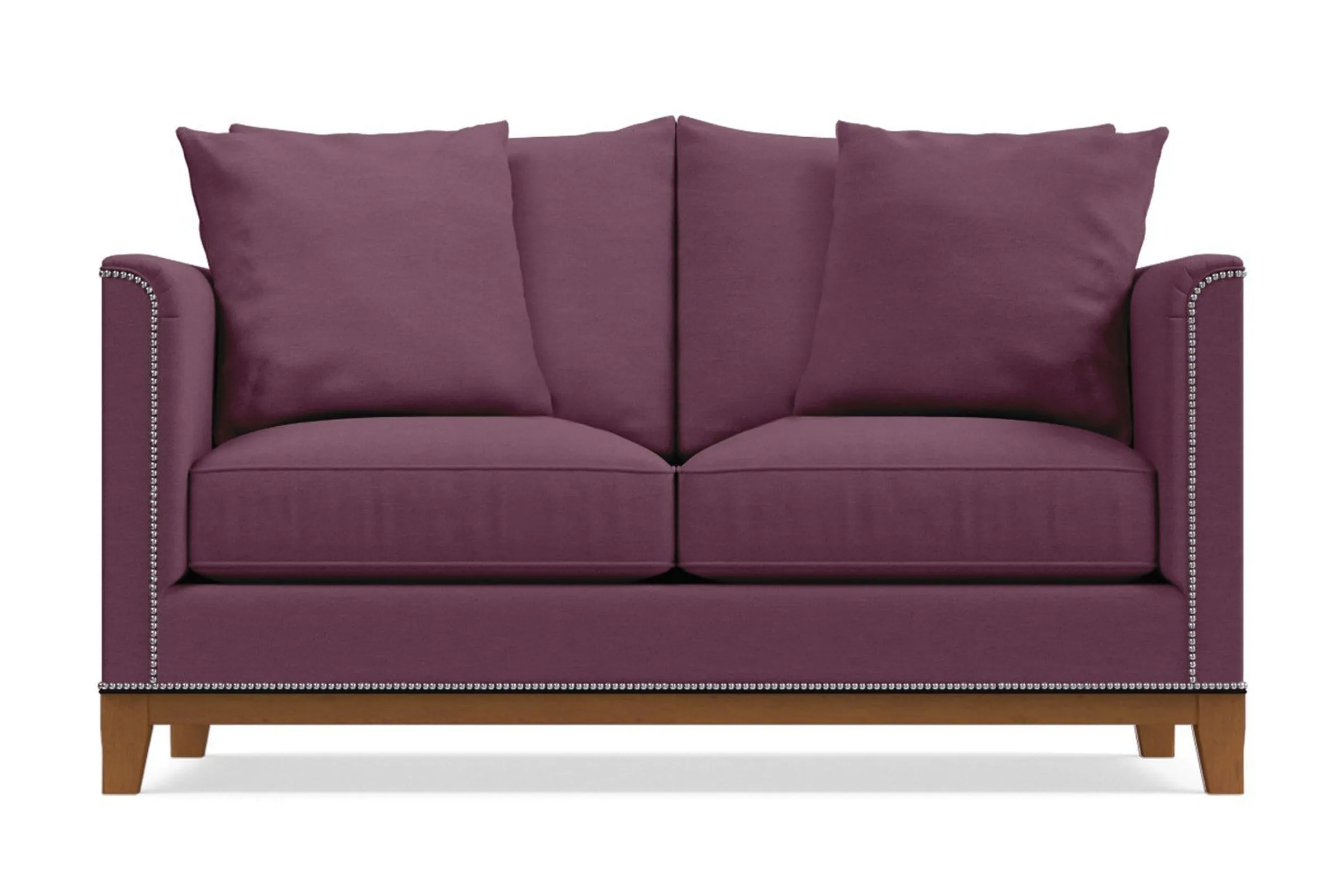 La Brea Loveseat :: Leg Finish: Pecan / Size: Loveseat - 60"w