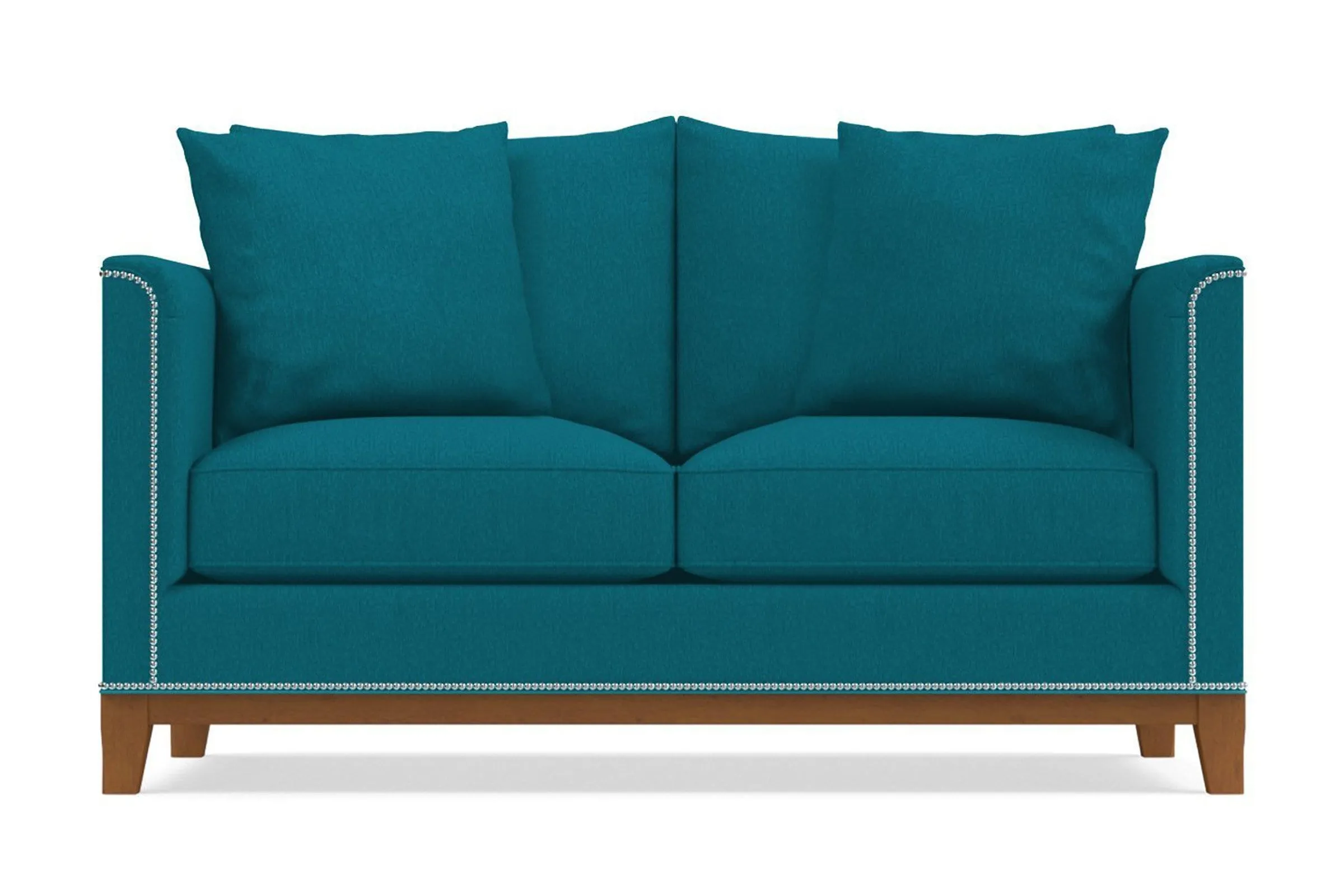 La Brea Loveseat :: Leg Finish: Pecan / Size: Loveseat - 60"w