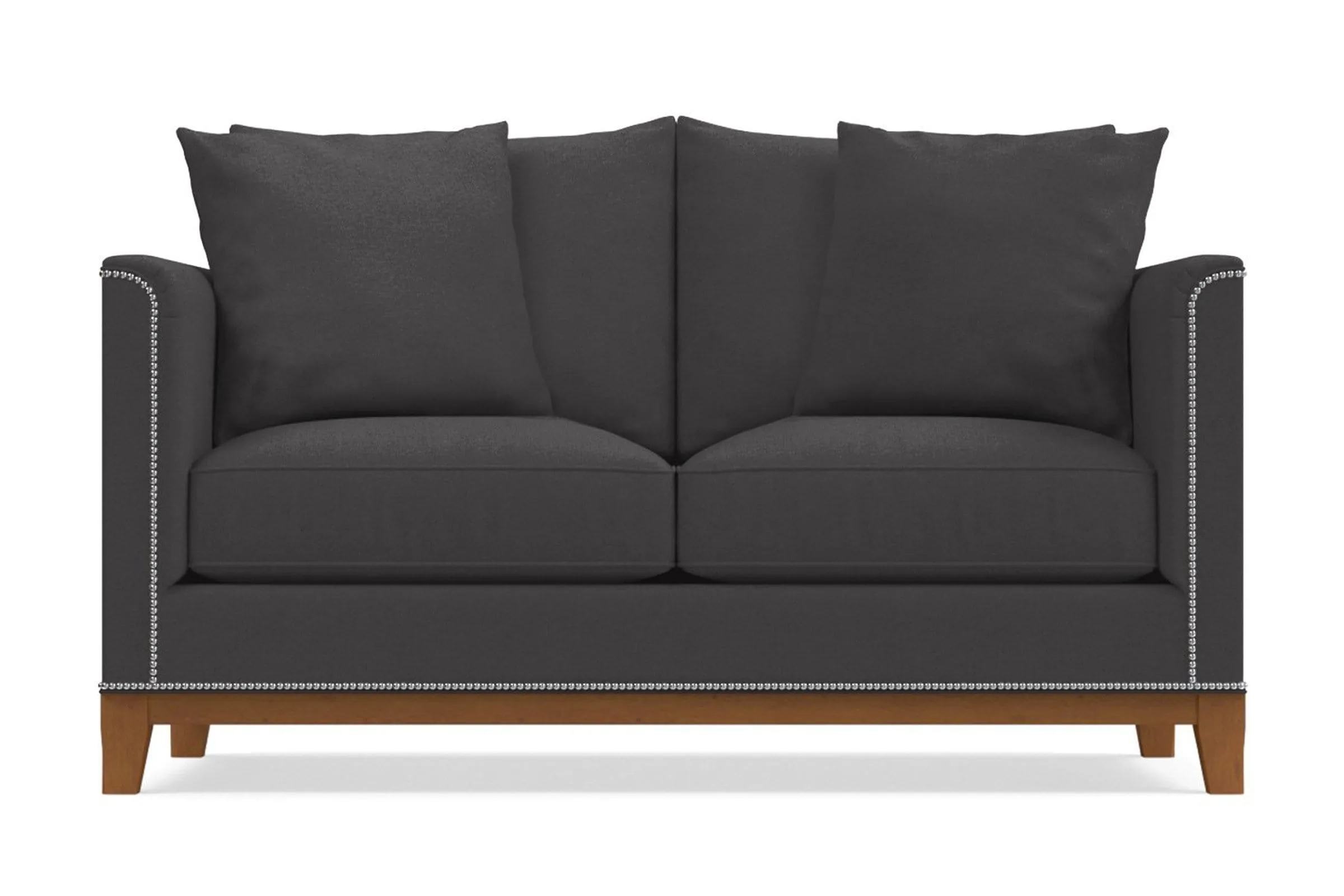 La Brea Loveseat :: Leg Finish: Pecan / Size: Loveseat - 60"w