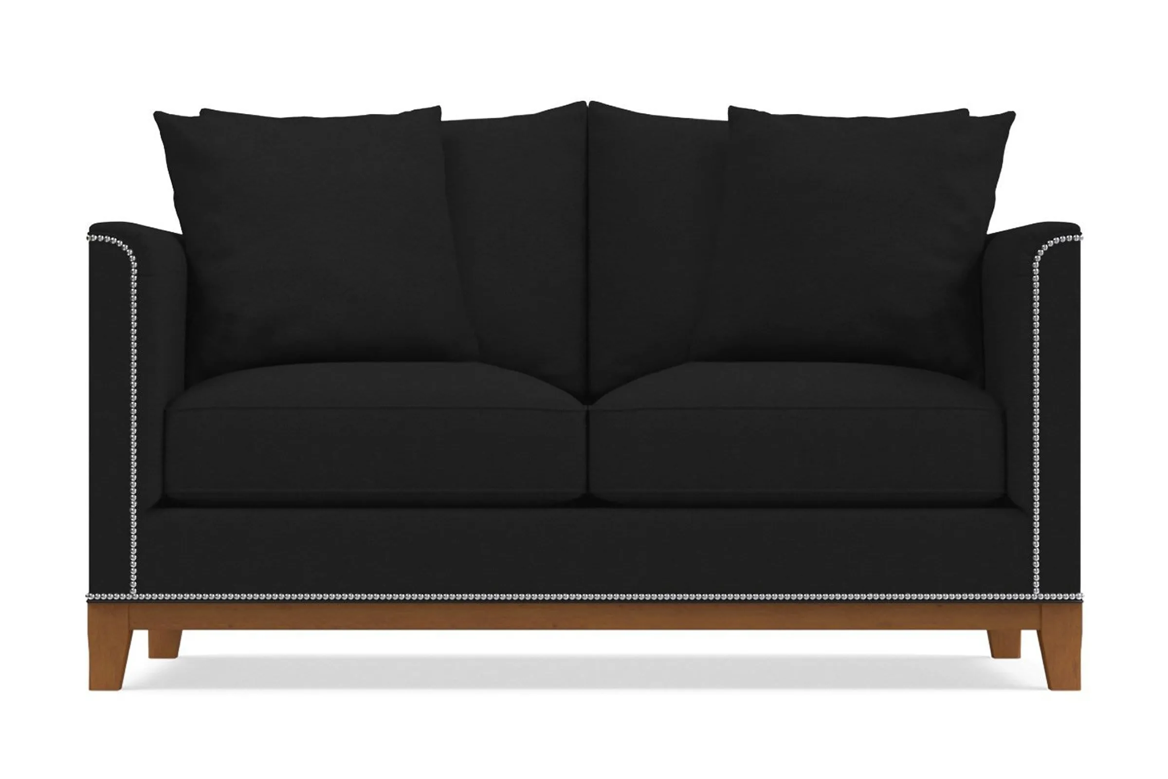 La Brea Loveseat :: Leg Finish: Pecan / Size: Loveseat - 60"w