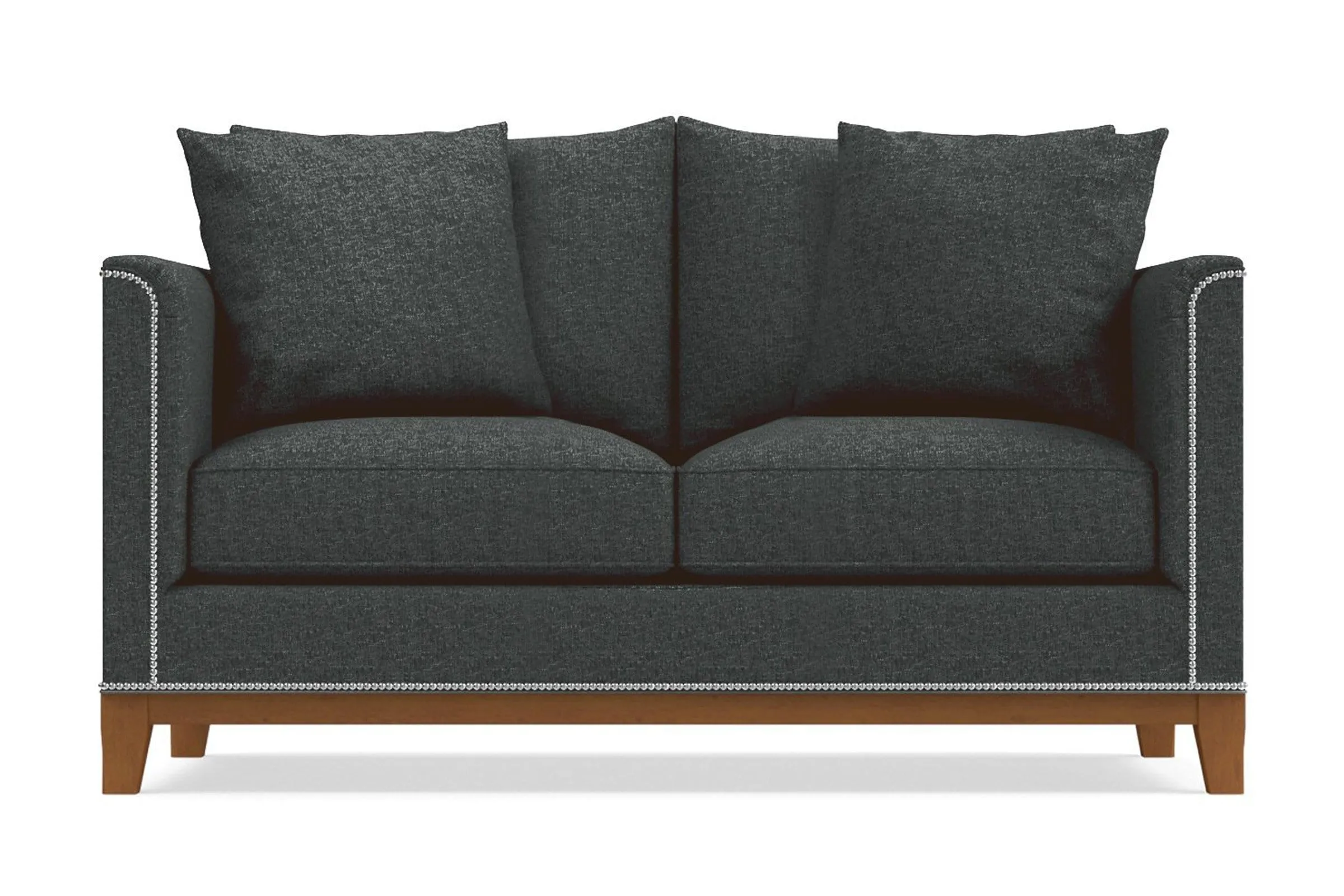 La Brea Loveseat :: Leg Finish: Pecan / Size: Loveseat - 60"w