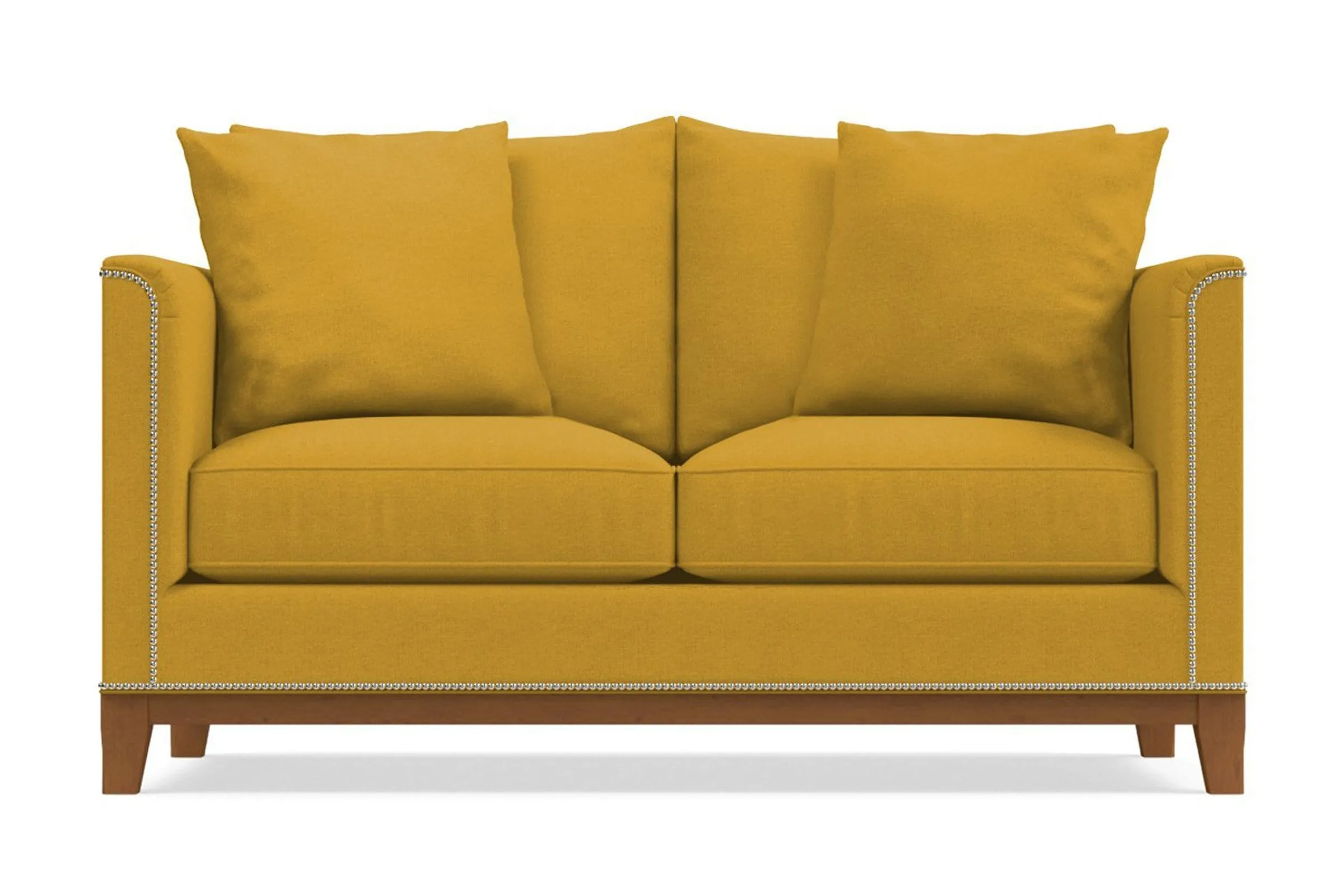 La Brea Loveseat :: Leg Finish: Pecan / Size: Loveseat - 60"w