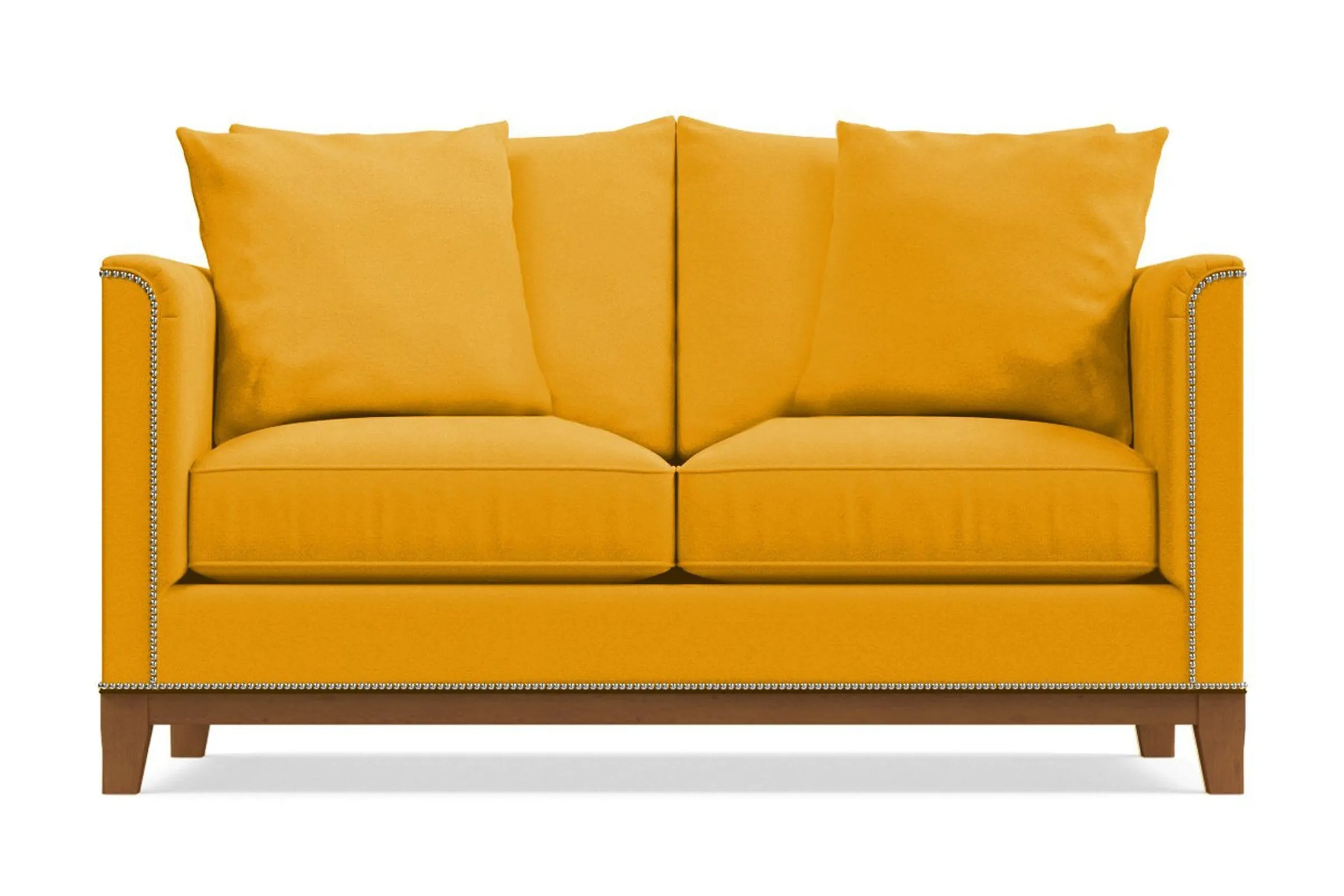 La Brea Loveseat :: Leg Finish: Pecan / Size: Loveseat - 60"w