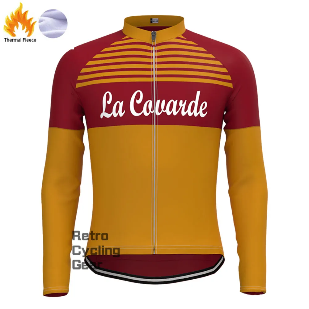 La CoVarde Fleece Retro Long Cycling Kits