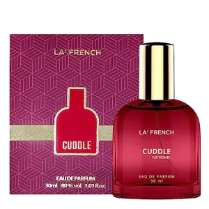 La French Cuddle Perfume Scent For WoWomen 30 ml | Premium Luxury Long Lasting Fragrance Spray | Eau De Parfum | Signature Scent | Date night fragrance | Body Spray for Women | Ideal gift for WoWomen