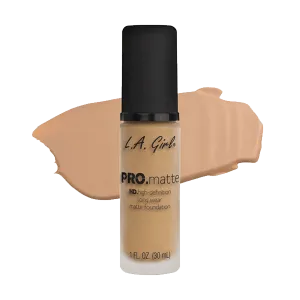 L.A Girl Pro Matte Hd Long Wear Matte Foundation 30Ml Soft Beige