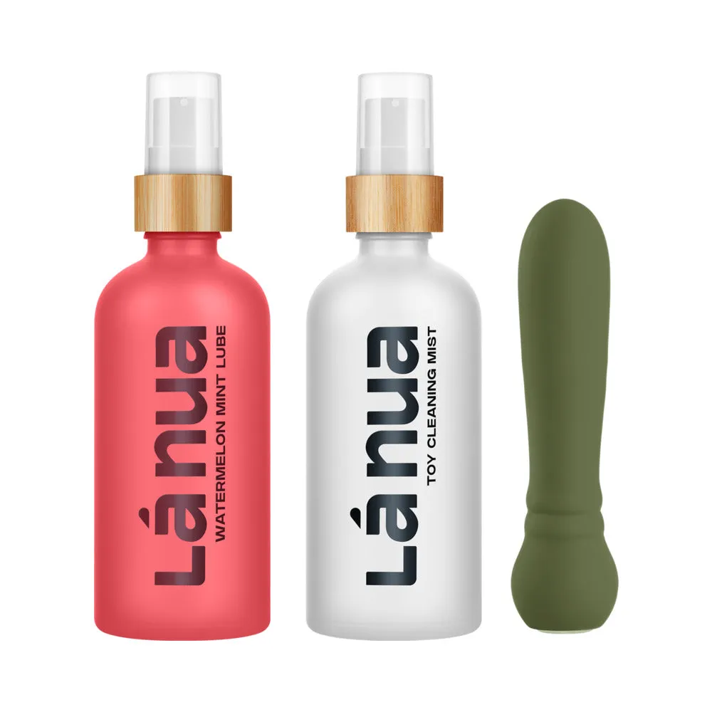 La Nua Gift Bag 3 Ultra Bullet   100Ml Mist Toy Cleaner   100Ml Watermelon Mint Lube