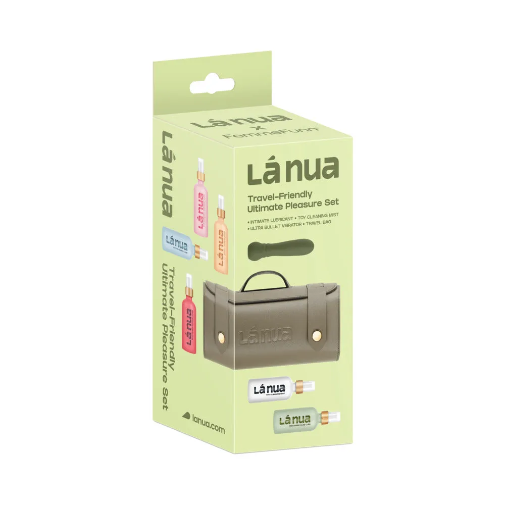 La Nua Gift Bag 3 Ultra Bullet   100Ml Mist Toy Cleaner   100Ml Watermelon Mint Lube