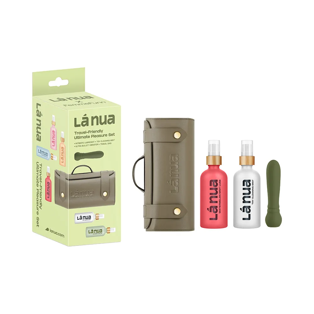 La Nua Gift Bag 3 Ultra Bullet   100Ml Mist Toy Cleaner   100Ml Watermelon Mint Lube