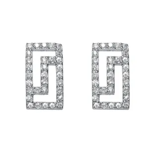 La Scène Modern Geometric Earrings