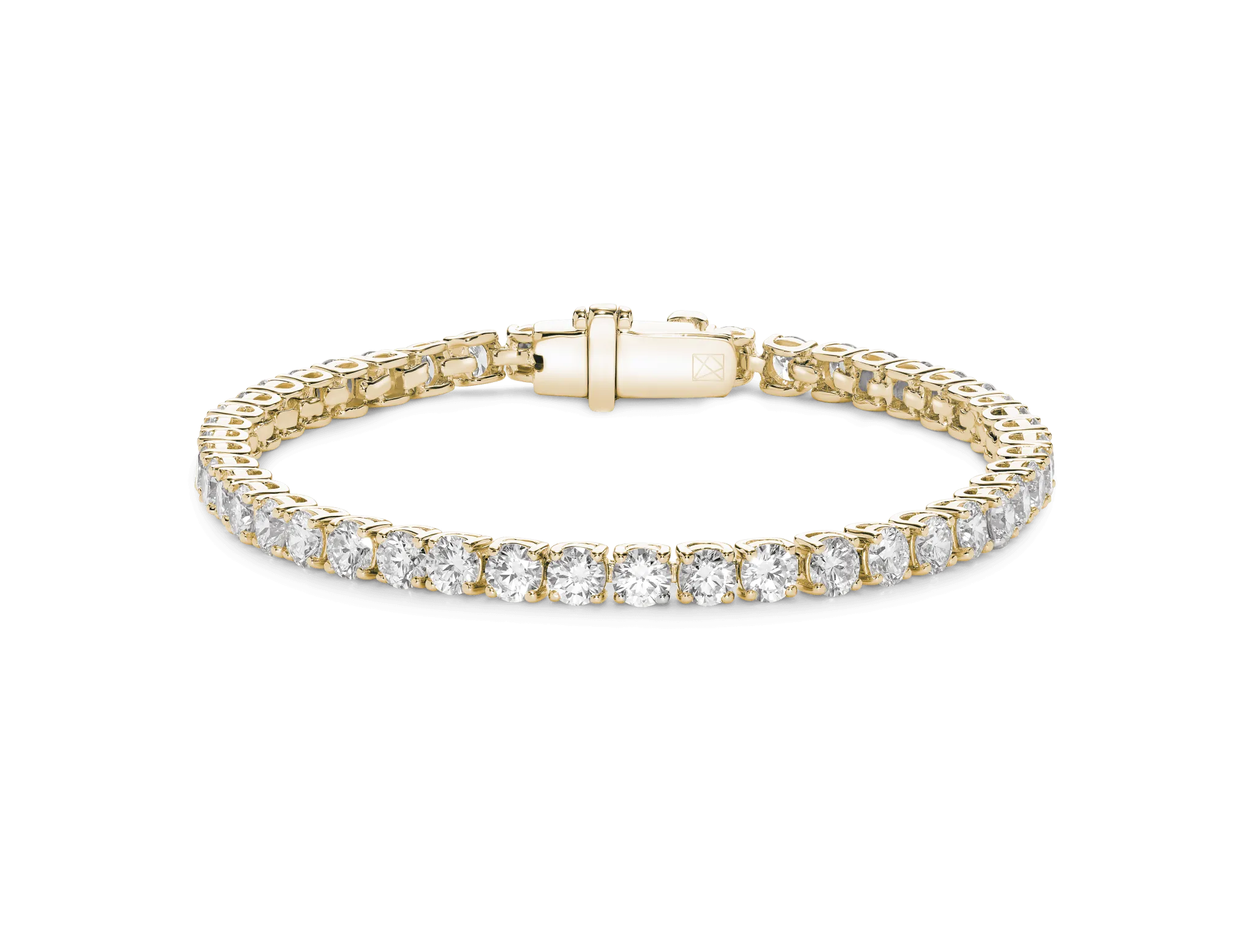 Lab-Grown Diamond Medium Tennis Bracelet - G-H color, 6.5" length | White