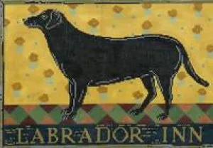 Labrador Inn Needlepoint Canvas