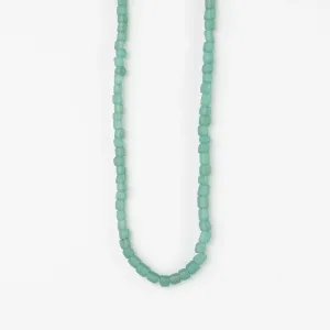 Labuan Glass Beaded Necklace - Green