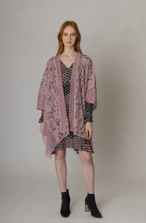 Lace Crochet Kimono