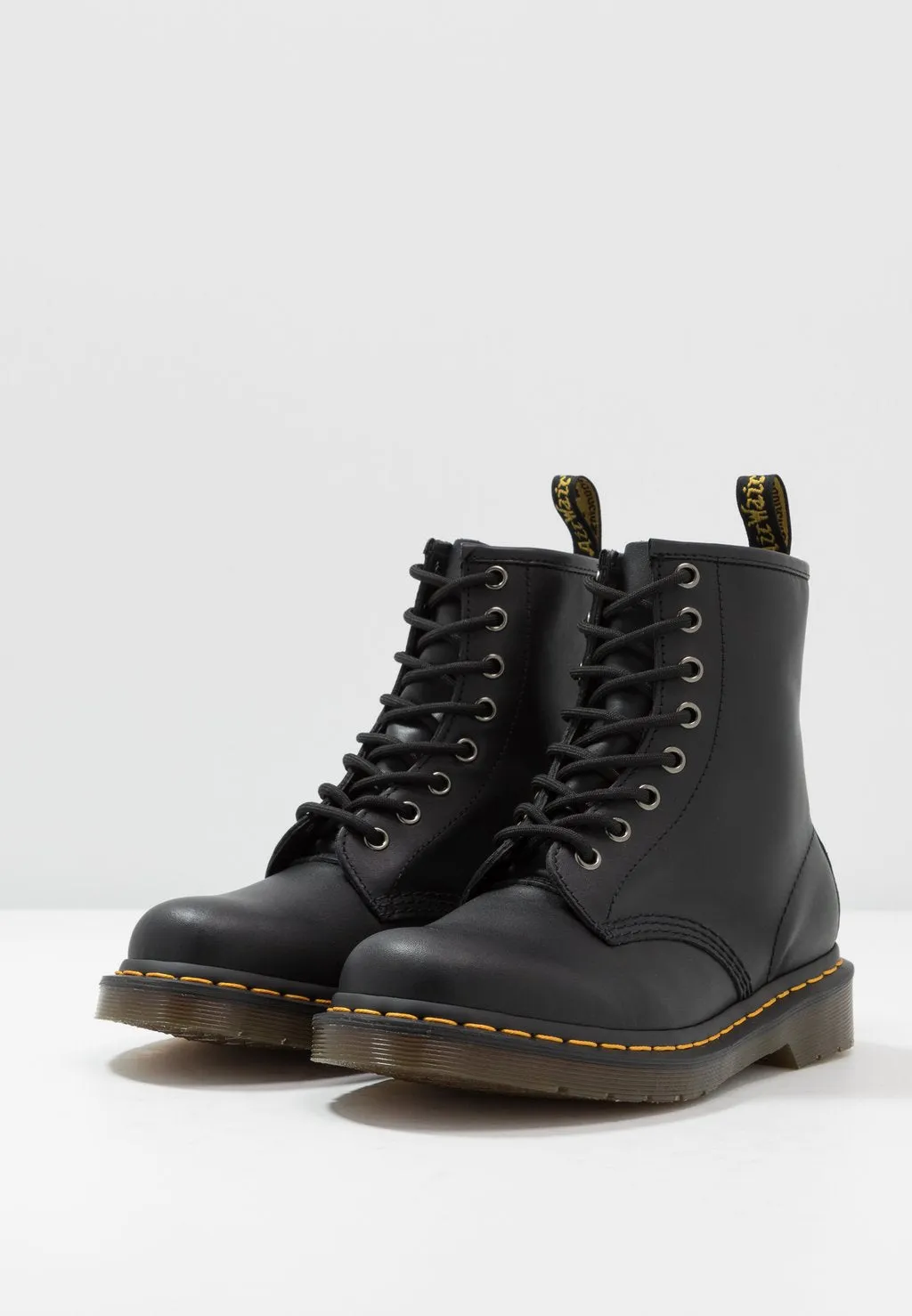 Lace-up ankle boots by Dr. Martens, black