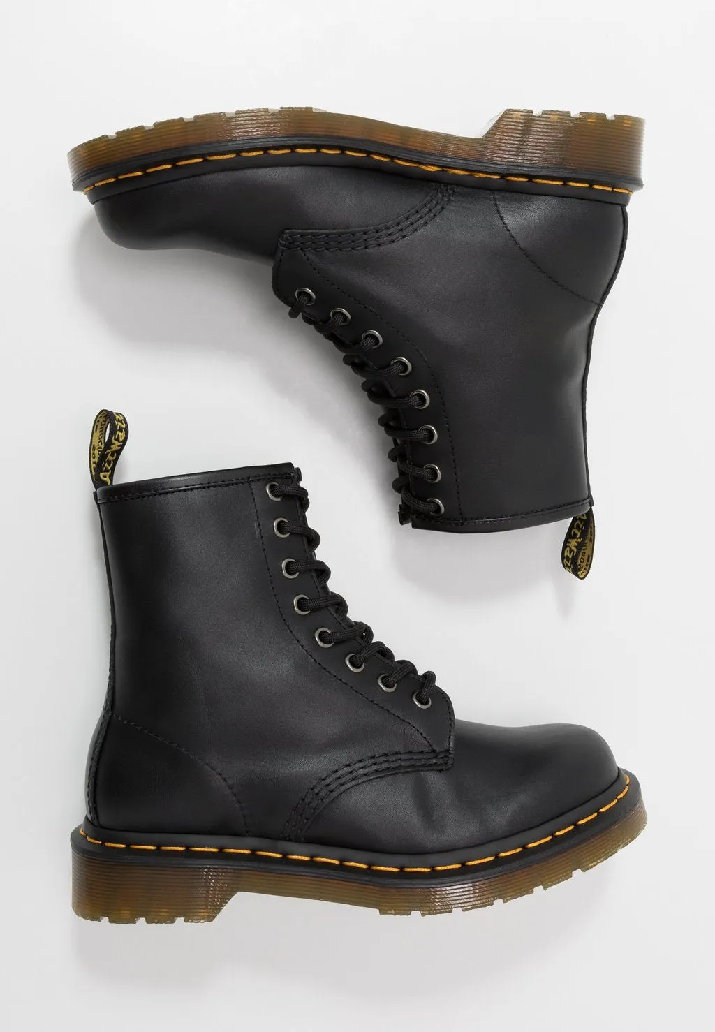 Lace-up ankle boots by Dr. Martens, black