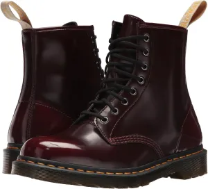 Lace-up boots 1460 Vegan 8-Eye Boot Dr. Martens, Cherry Red Cambridge Brush