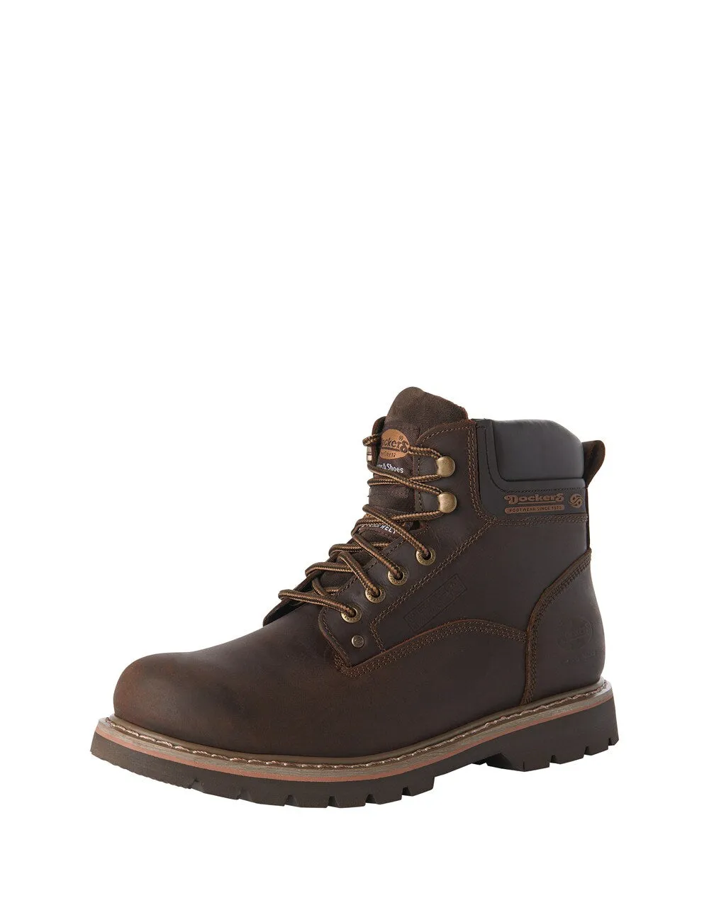 Lace-up boots Dockers by Gerli Darmstadt, dark brown