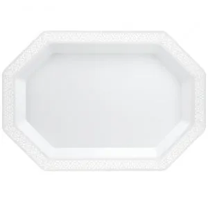 Lacetagon - 9"X13" Tray - 3 Count - Pearl (Case Qty: 72)