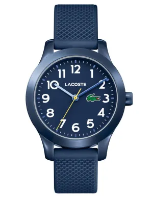 Lacoste.12.12  Kids Watch - Navy Blue Case & Dial - Silicone Strap - 50M