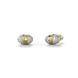 Ladies 7mm Crystals Bead Studs Earrings UBE04459YG