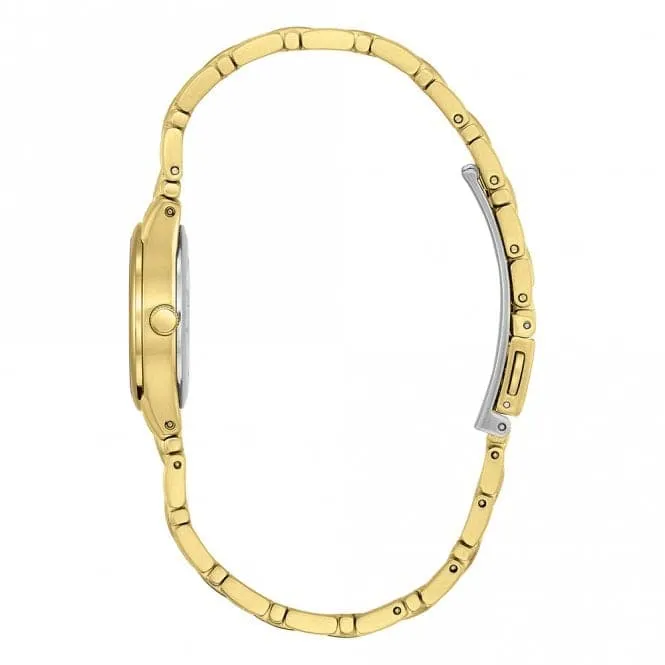 Ladies Analogue Bracelet Gold Tone Watch EW1262-55P