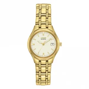 Ladies Analogue Bracelet Gold Tone Watch EW1262-55P