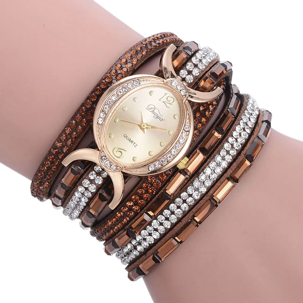 Ladies Bracelet Diamond Circle Watch