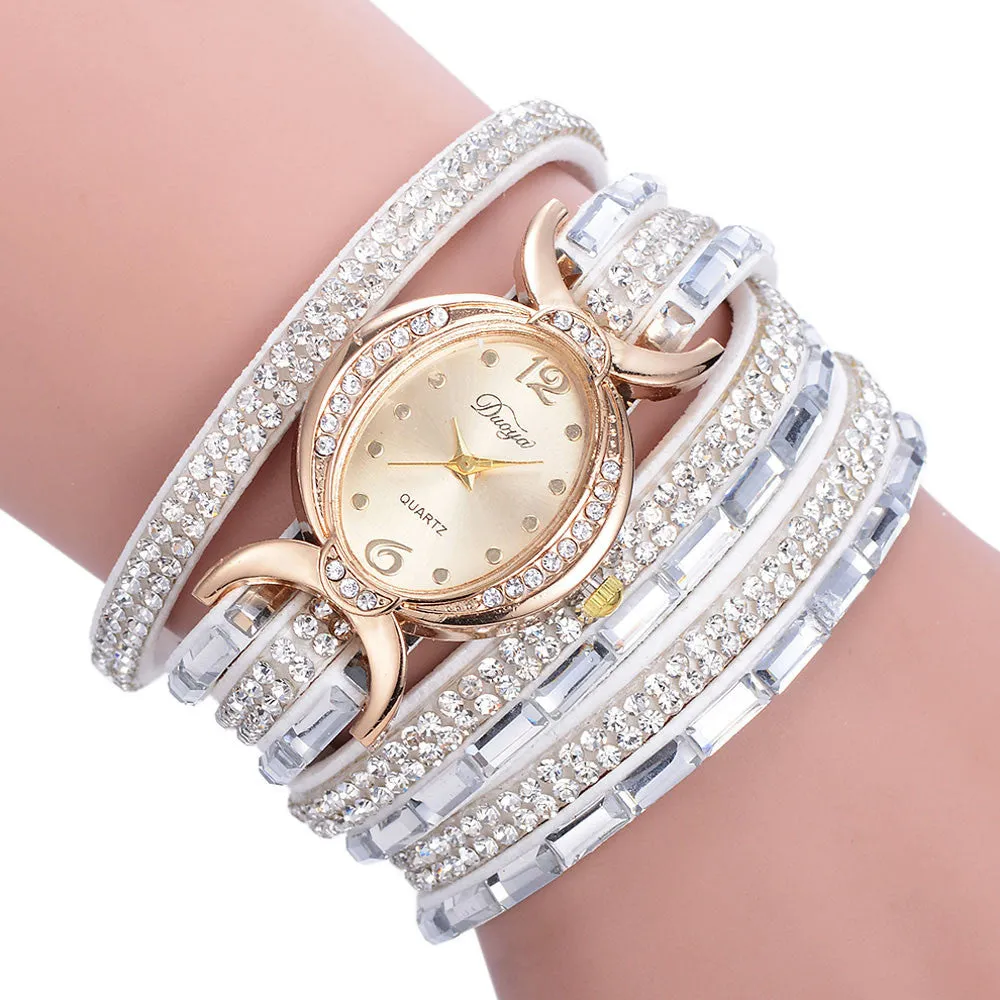 Ladies Bracelet Diamond Circle Watch