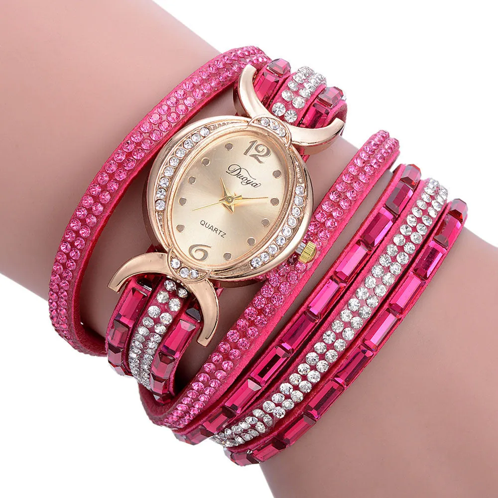 Ladies Bracelet Diamond Circle Watch