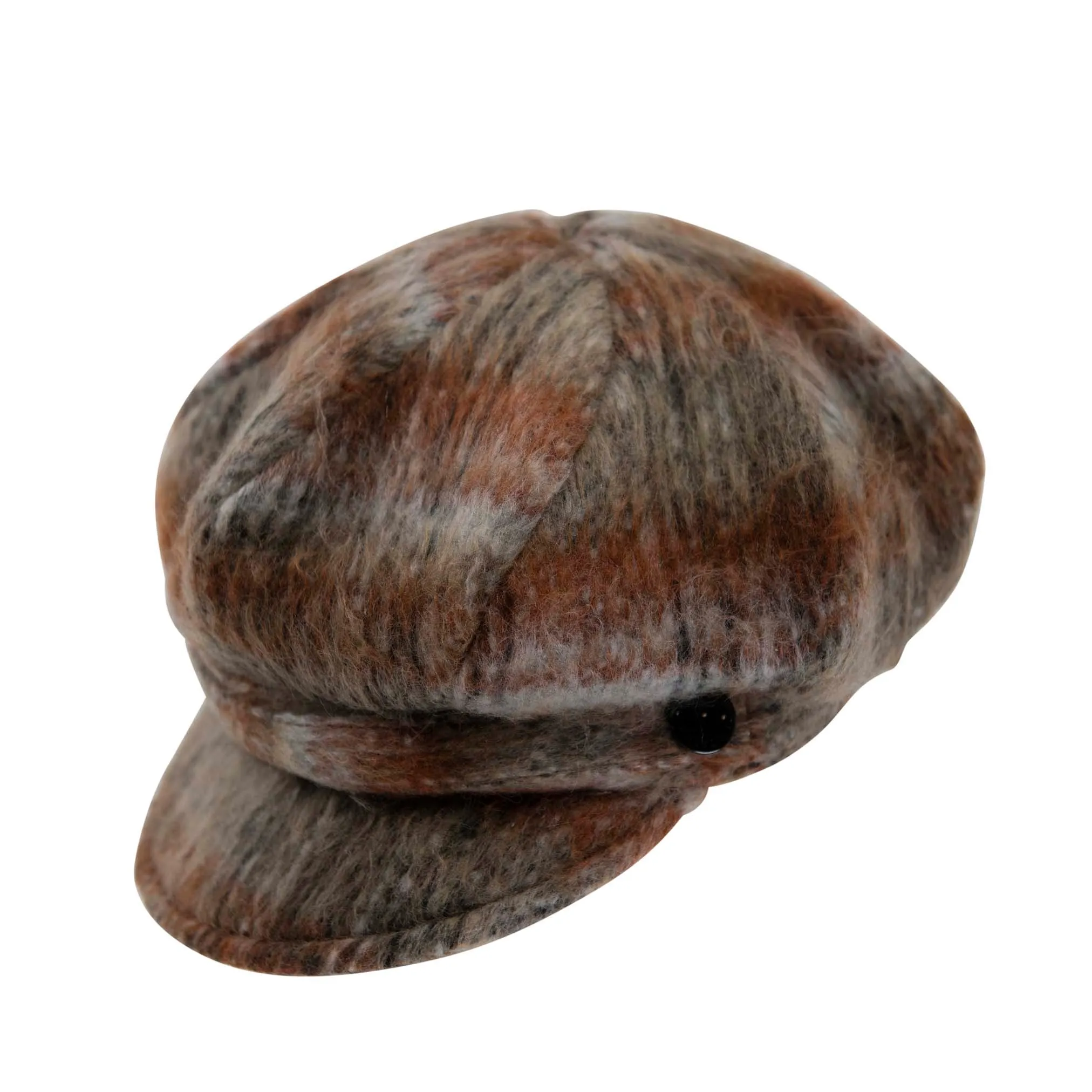 Ladies Coco Tweed Newsboy Cap