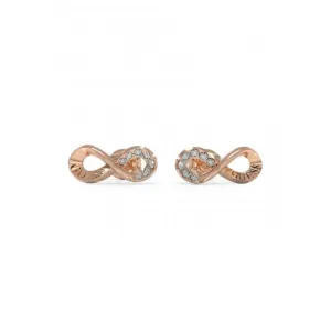 Ladies Endless Dream Rose Gold Crystal Earrings UBE03262RG