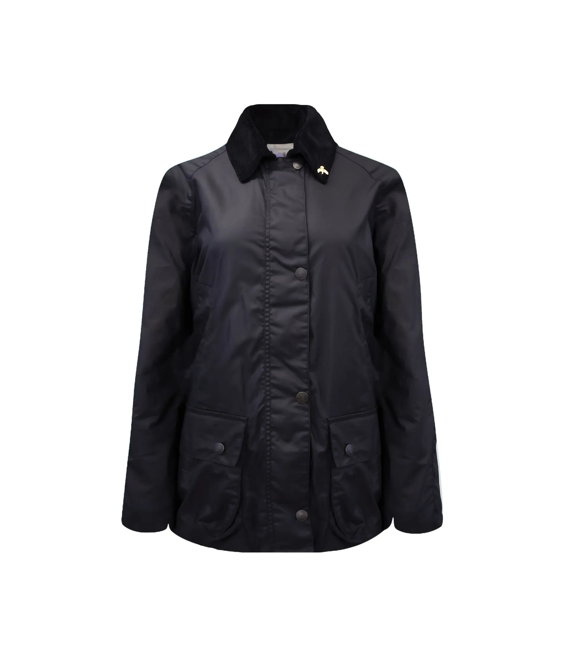 Ladies Lightweight Landowner Wax Walking Jacket - Navy