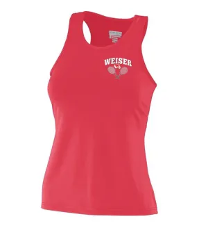 LADIES POLY/SPANDEX SOLID RACERBACK TANK