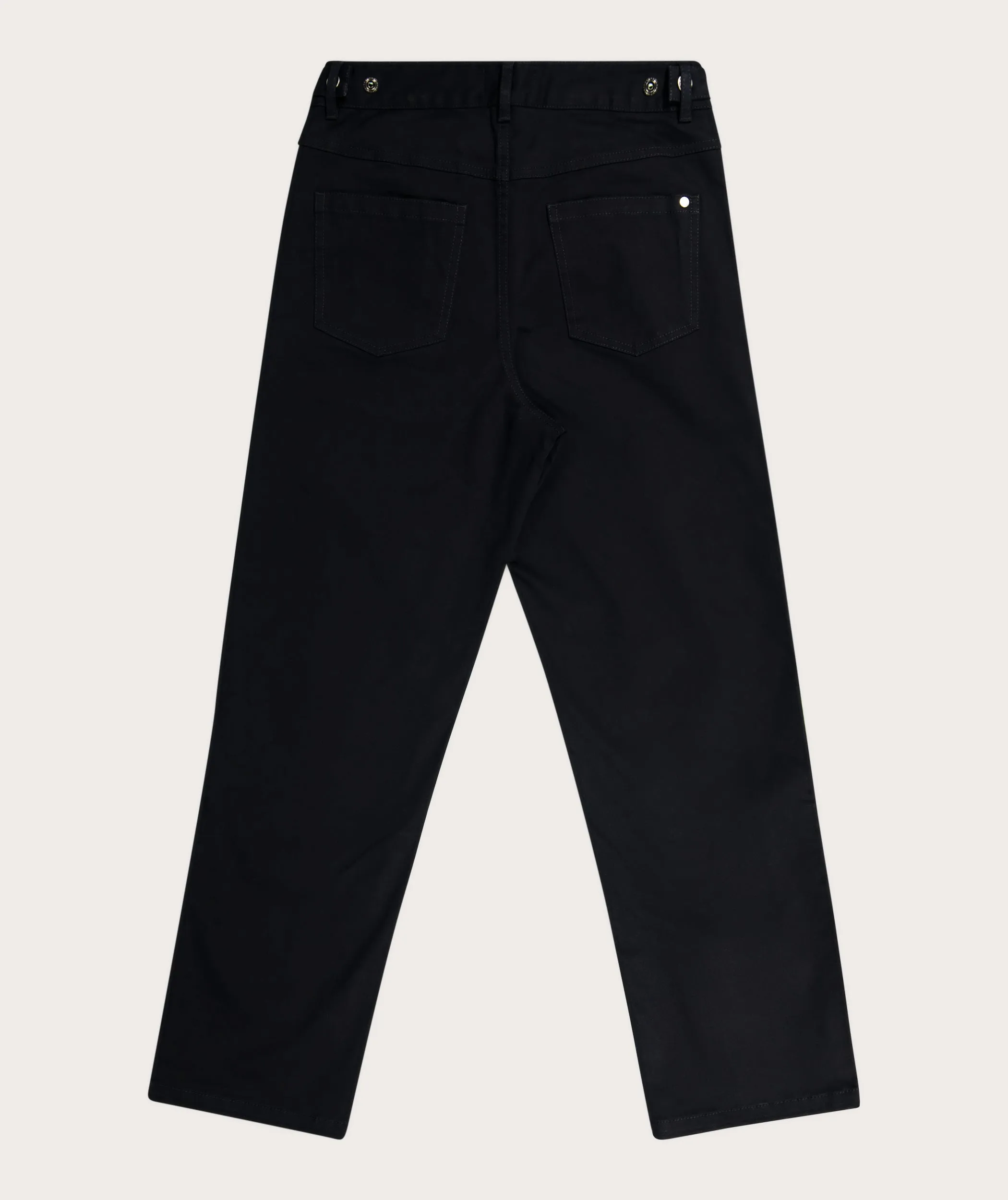 Ladies Regular Fit Pants - Black