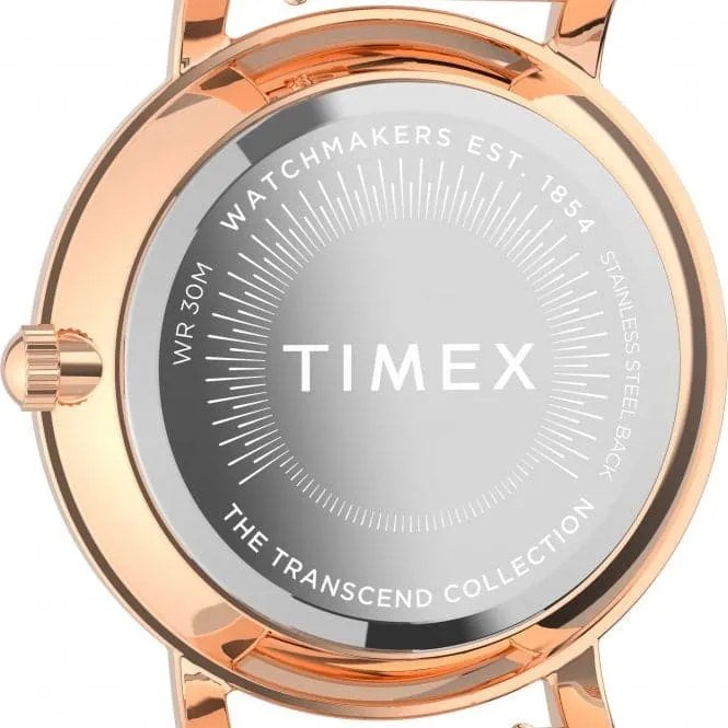 Ladies Transcend Rose Gold-Tone Watch TW2V52500